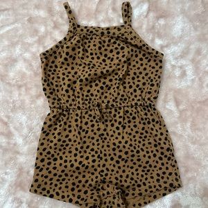 Spaghetti strap romper